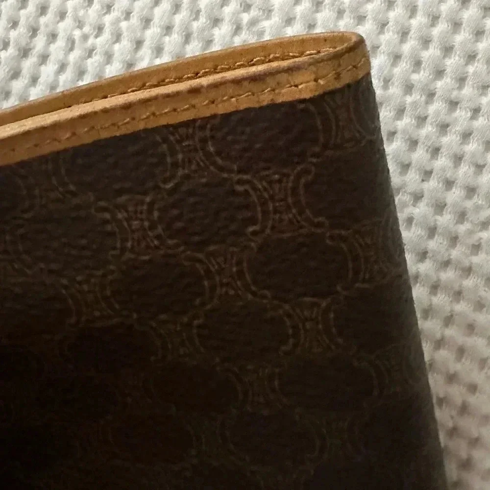 Celine Macadam Bi-Fold Wallet With Snappy Change Pocket
